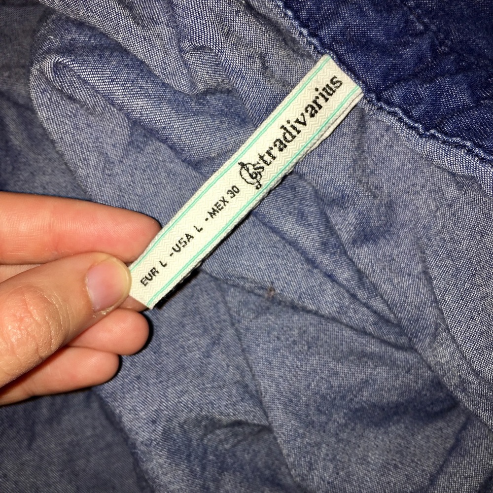 Blue Button Down Shirt - Picture 3 of 5